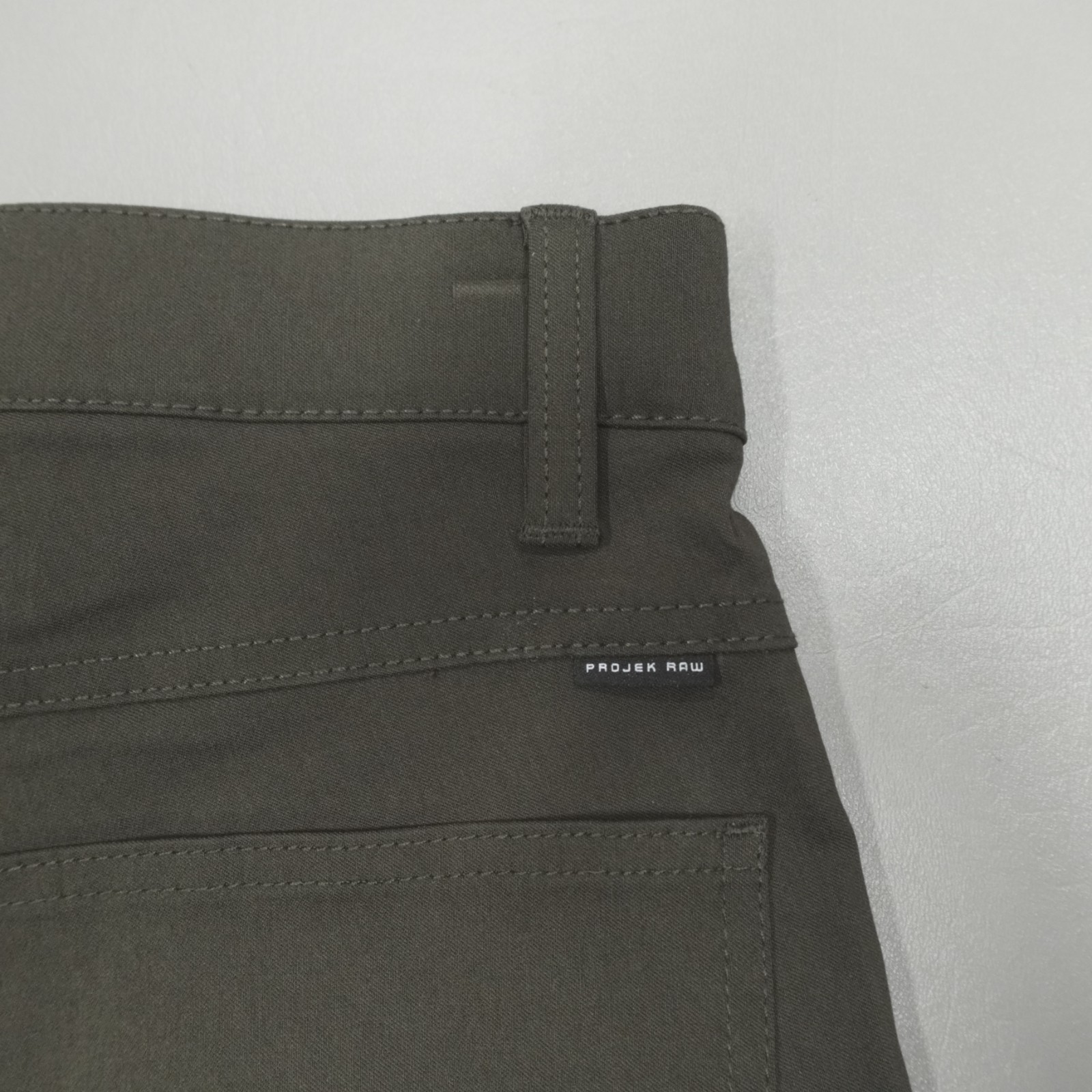 Projek Raw Bungee flex Cargo Pants Men Size 30 Classic Slim Fit Green 147101F