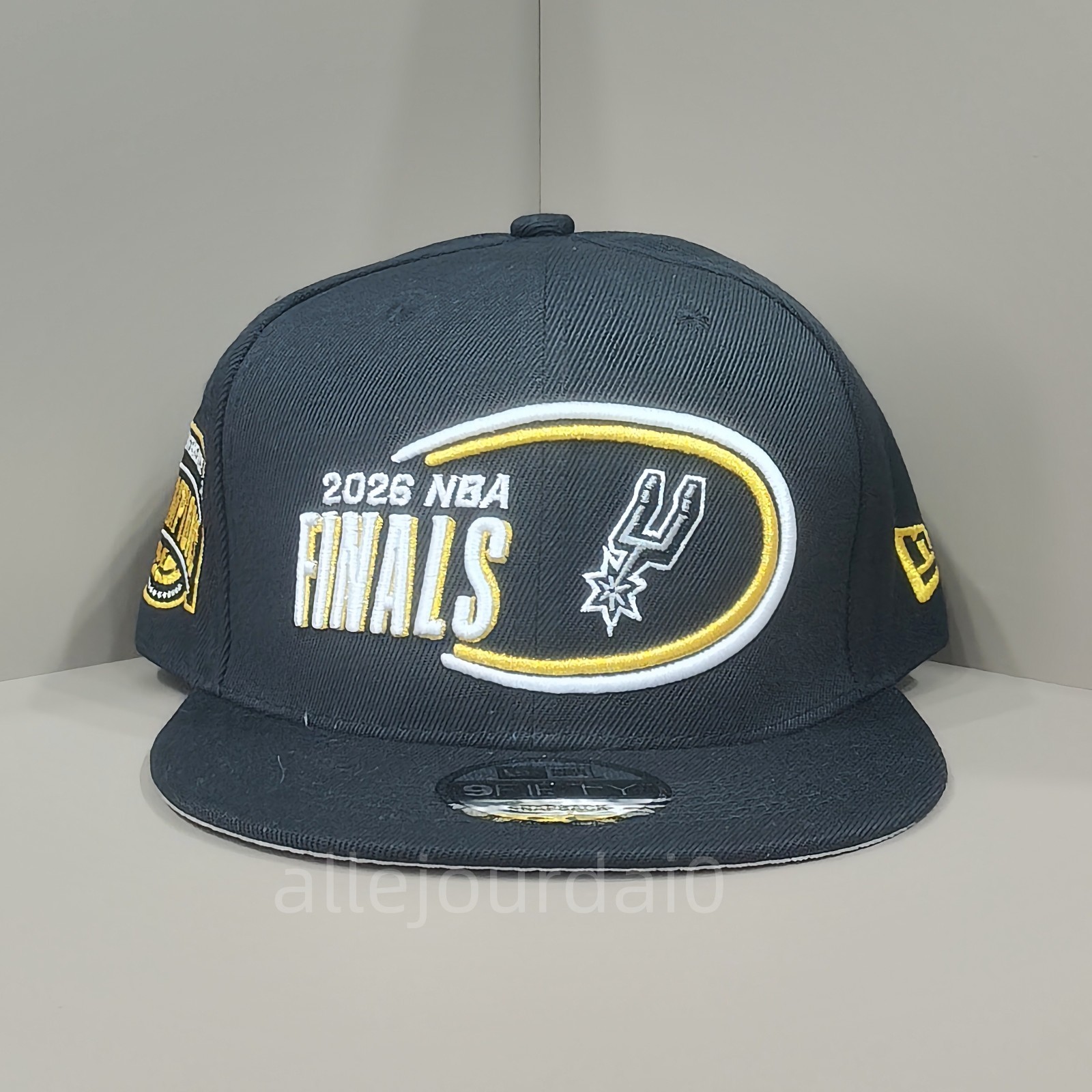 San Antonio Spurs 2026 NBA Finals Men’s Adjustable Flat-Brim Cap