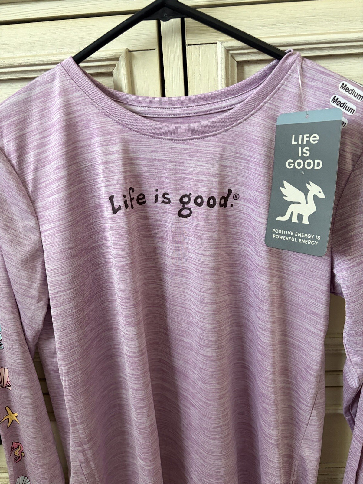 Nautical Life Is Good Long Sleeved T-Shirt, Brand New With Tags