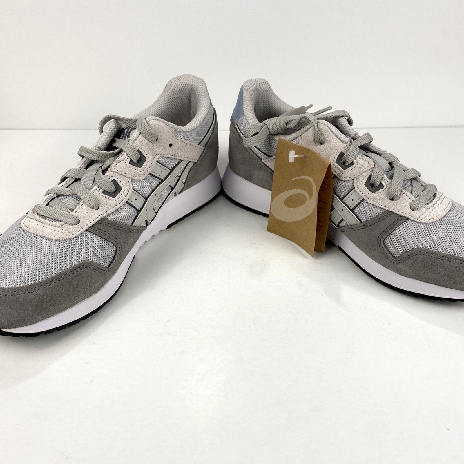ASICS Lyte Classic Cloud Grey Clay Grey Women’s 8.5 – Men 7 1203A611-021 NWT