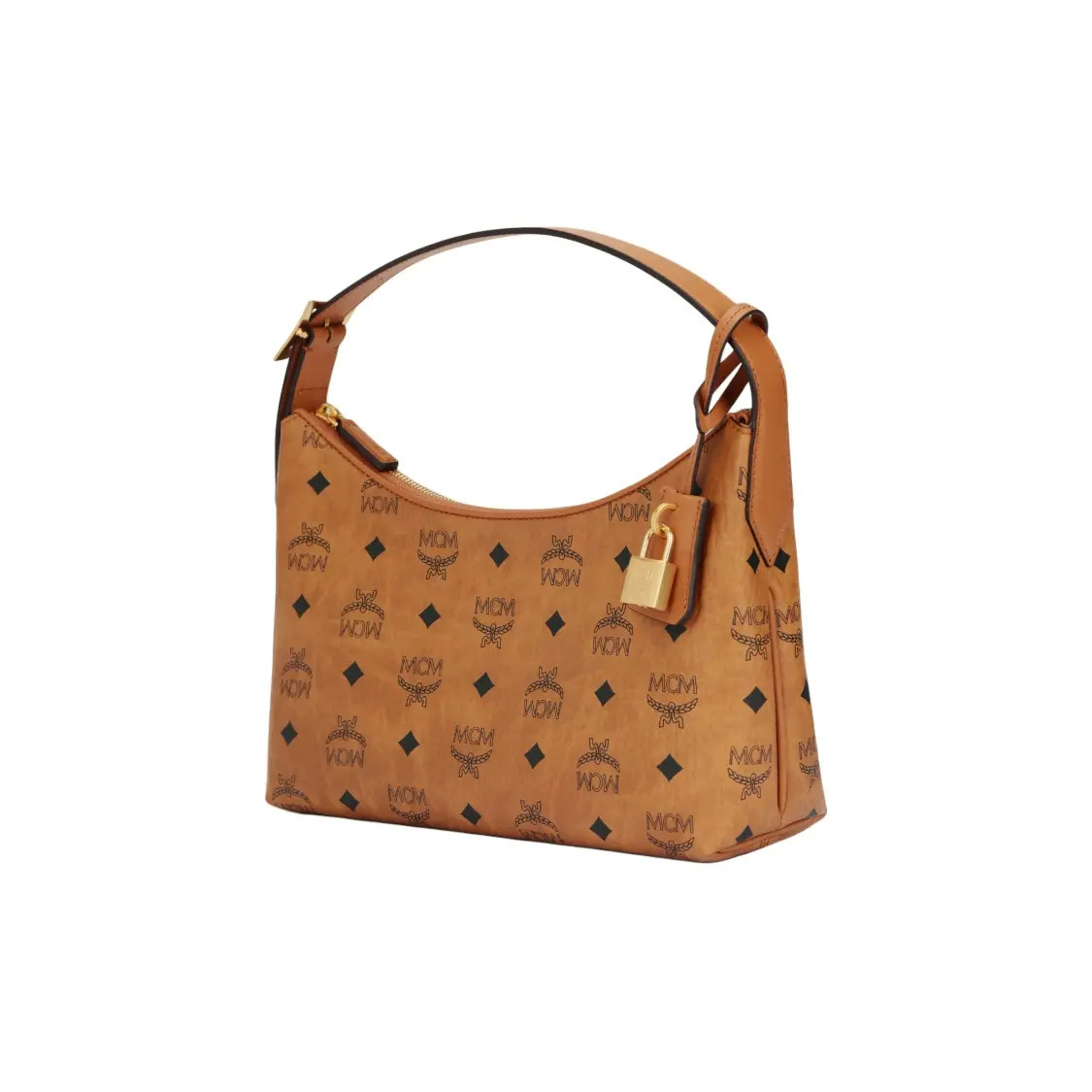 MCM Aren Visetos Handheld Shoulder Bag Small Women’s 10.2×3.7×7.4 in