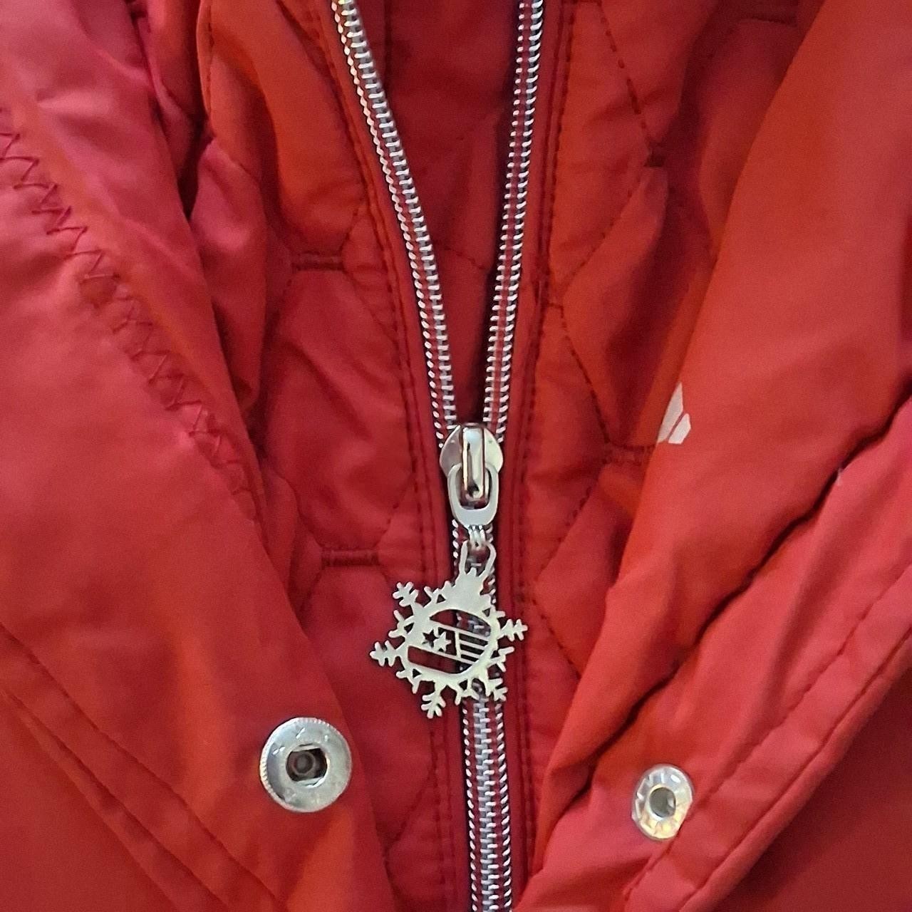 Free Country Power Down Series Winter Coat With Faux Fur Lined Hood Size Medium