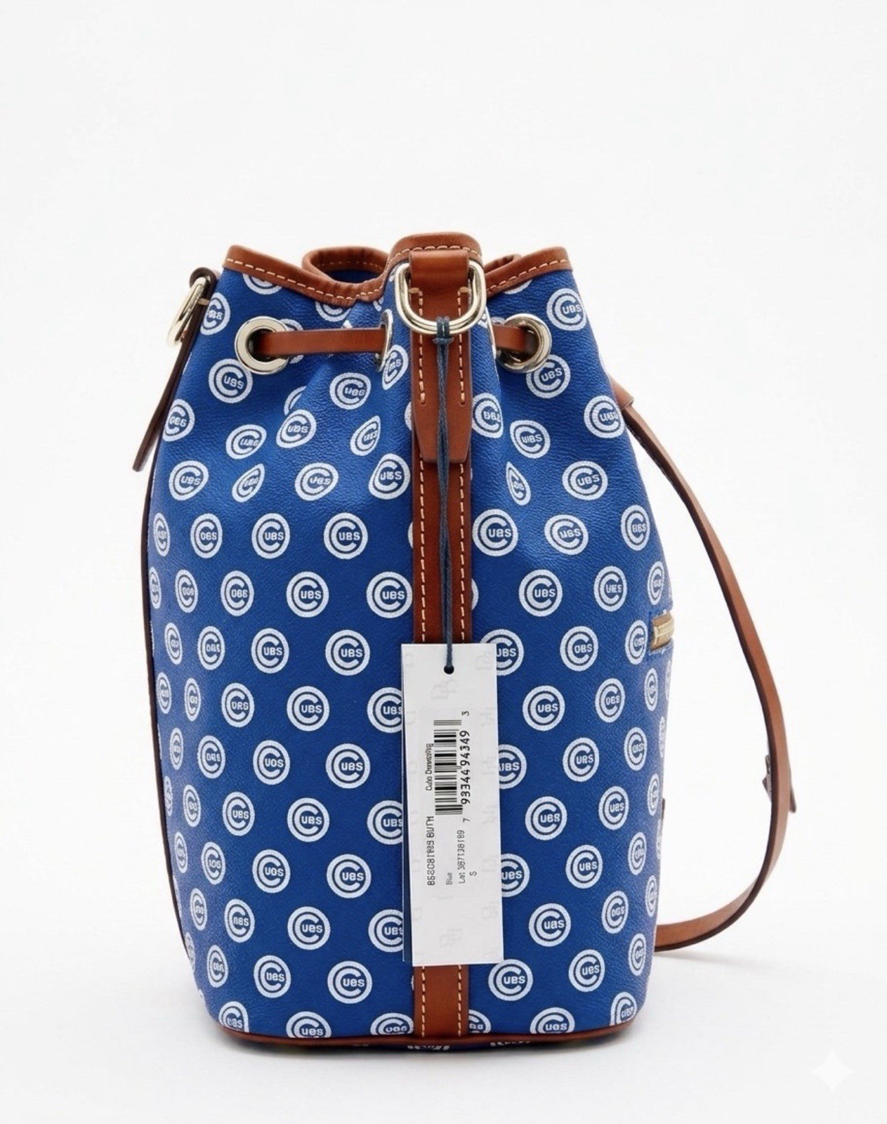 NWT Dooney & Bourke MLB Chicago Cubs Drawstring Bucket Bag