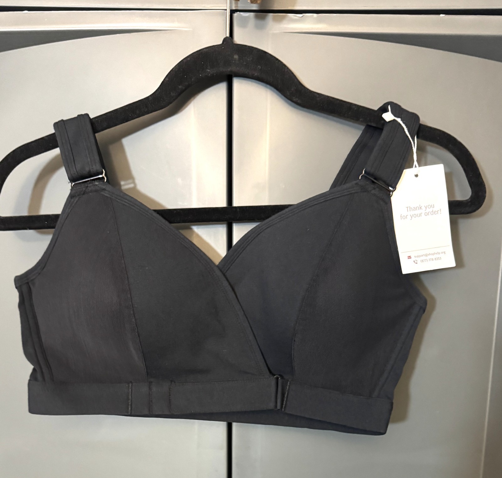 NWT- LUVIESS VERA COMFORT FRONT closure wireless bra- 38B – in 3 colors
