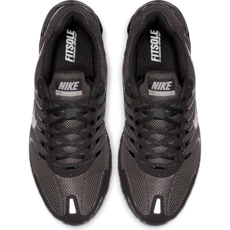 NWT Nike Men’s Air Max Torch 4 Shoes, Anthracite/Metallic Silver-Black, 10.5