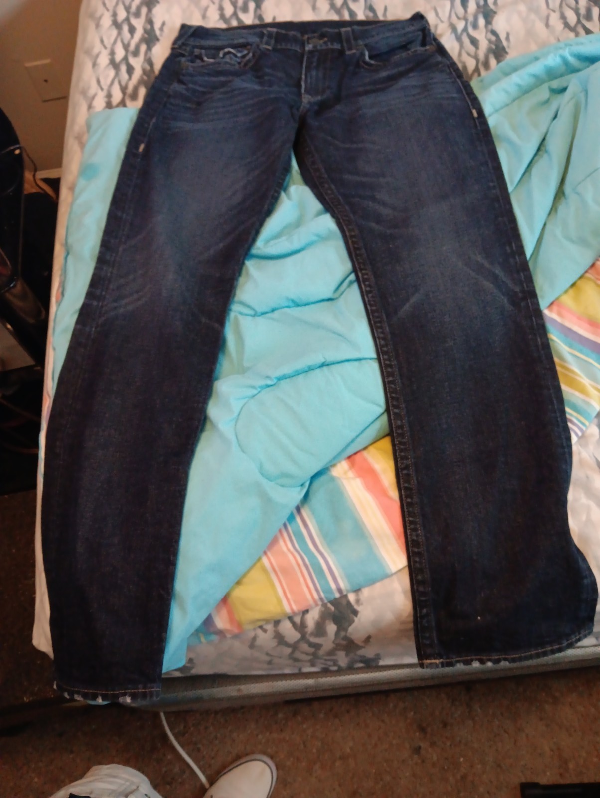 true religion jeans ricky relaxed straight 36