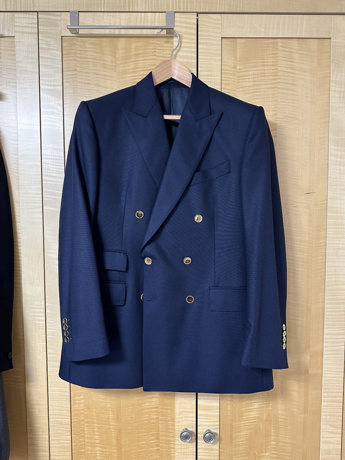 Chester Barrie Savile Row DB Blazer 40R in 6-ply English Worsted Wool RRP £595