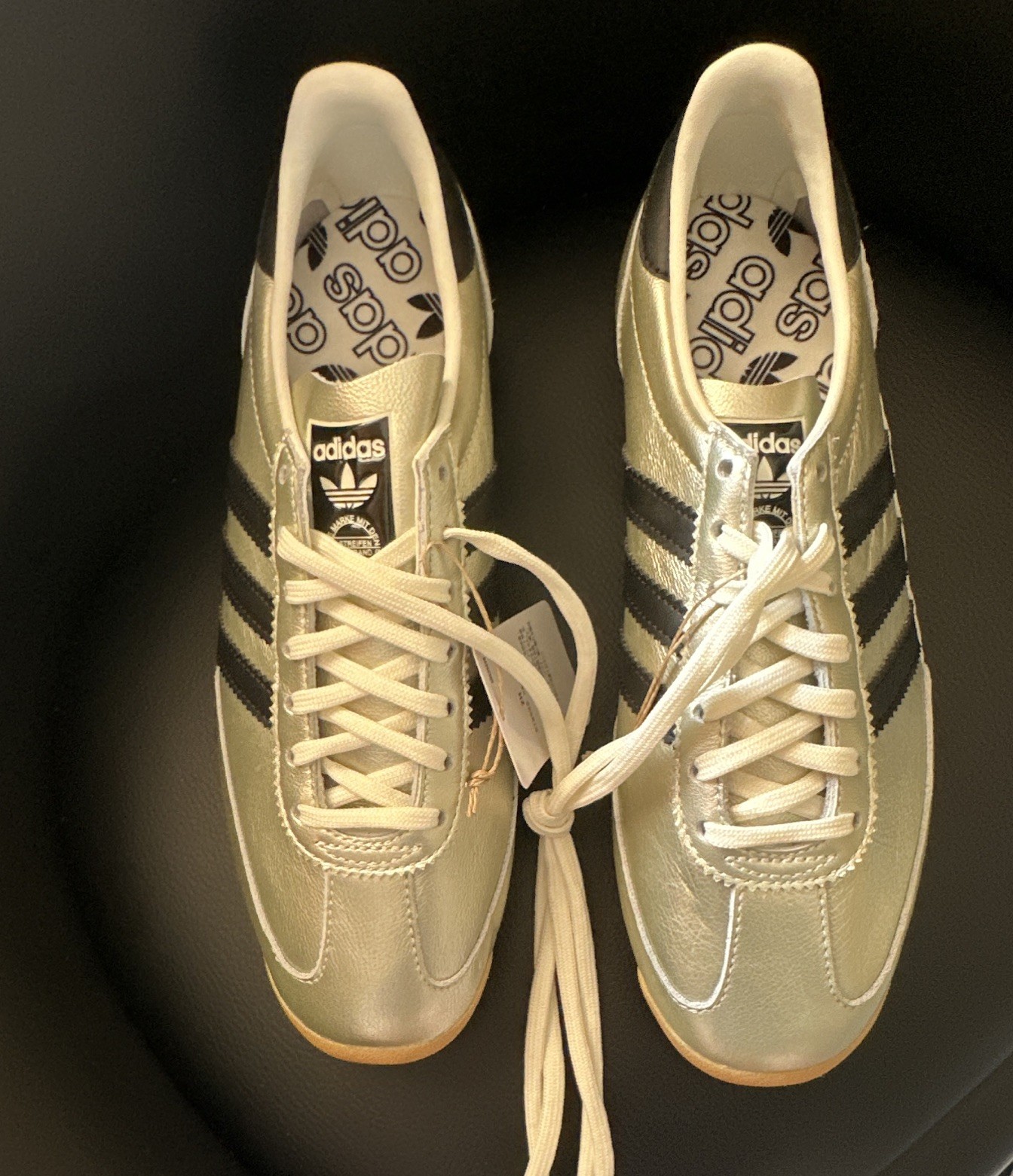 ADIDAS SL 72 OG W TRAINERS SILVER/BLACK SIZE 38 2/3 NEW