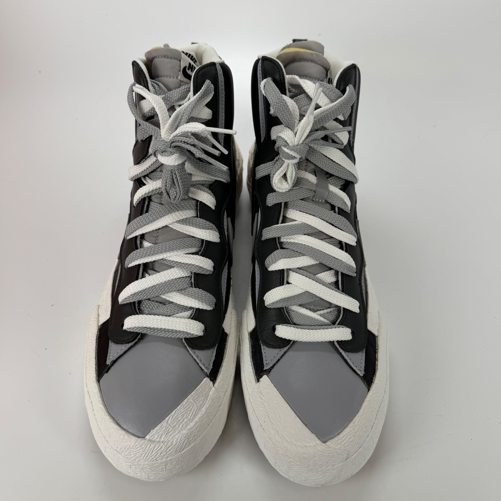 Nike Blazer Mid Sacai Black Grey White BV0072-002 Mens Size 13 Sneaker