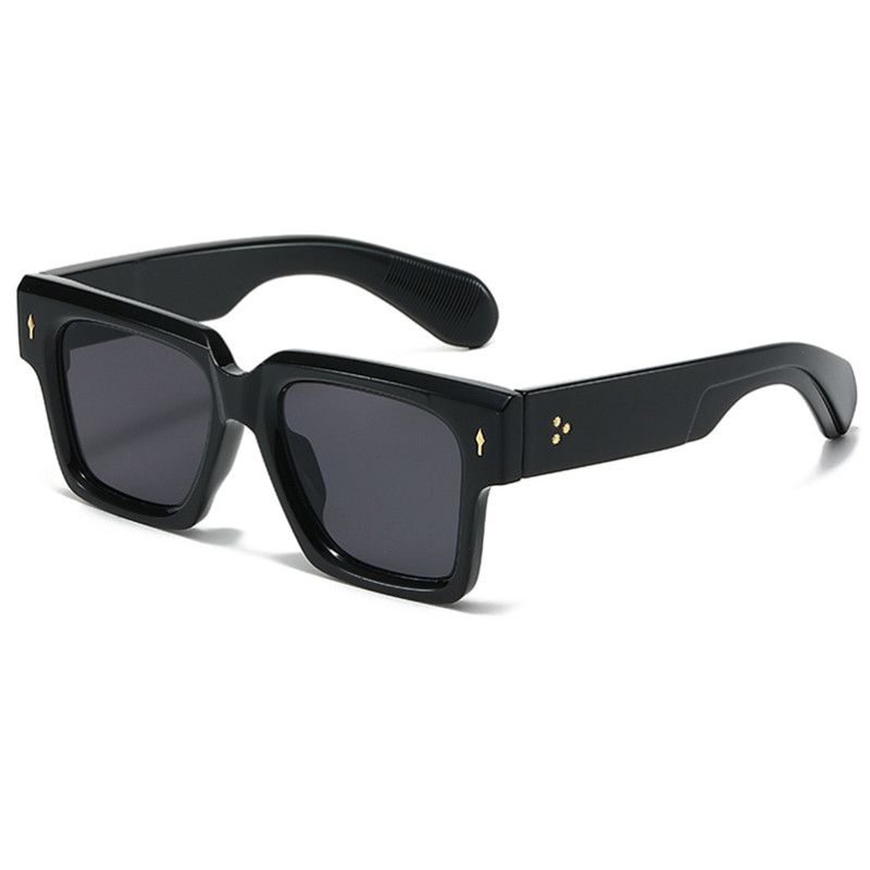 Square Tinted Reading Glasses Men Women Thick Frame Shade Eyeglasses Sunglasses
