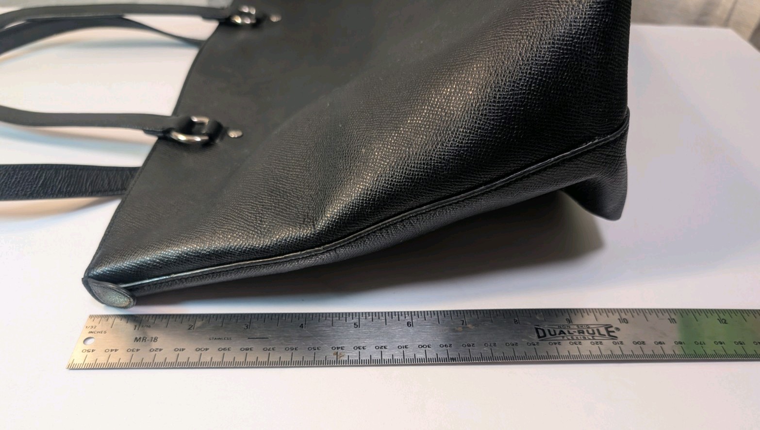 Coach F79608 Leather Gallery Shoulder Tote Purse – Black READ