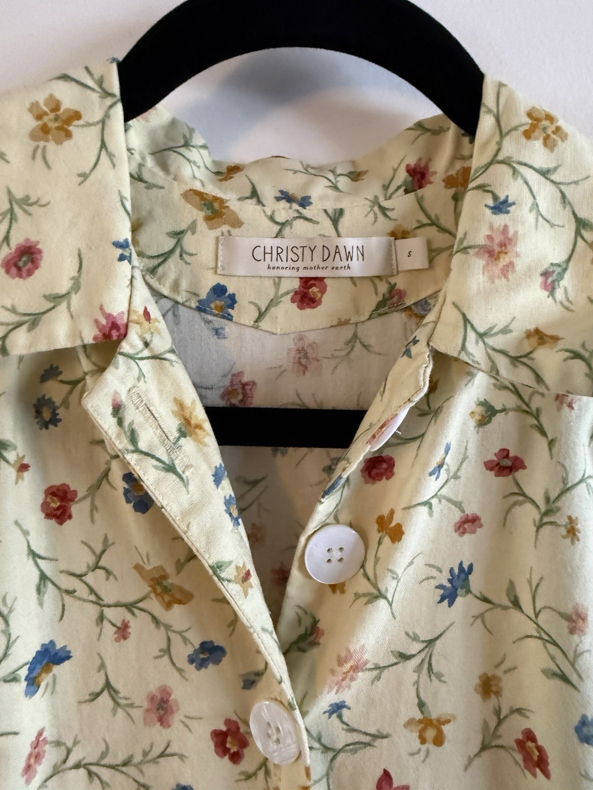 Size Small Christy Dawn Piper Midi Dress in Wildflower Field