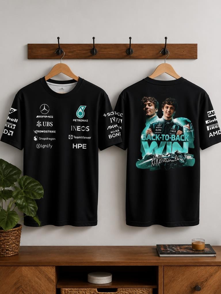 Kimi Antonelli “Back-to-Back” Pole AOP T-Shirt
