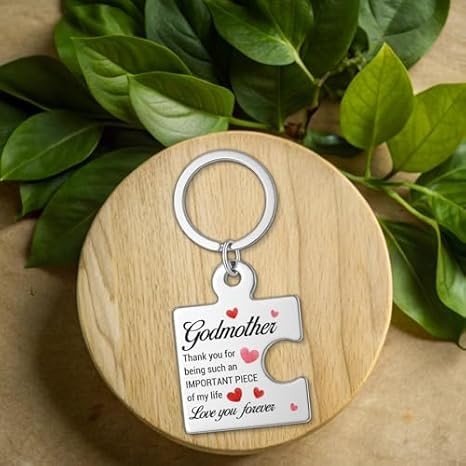 Godmother Keychain Gift from Godchild – Perfect for Any Occasion
