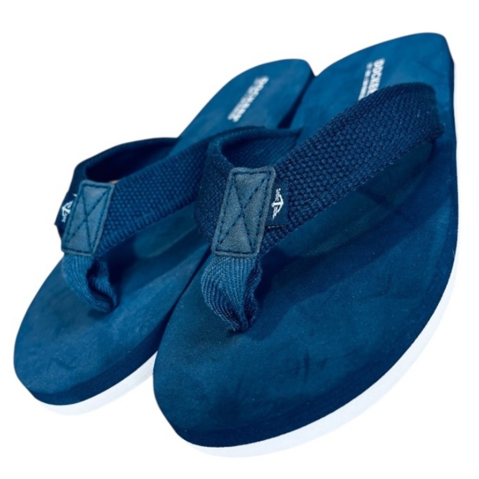 Dockers Unisex Blue Flip-Flops with EVA Upper & Durable Rubber Sole Flip Flops