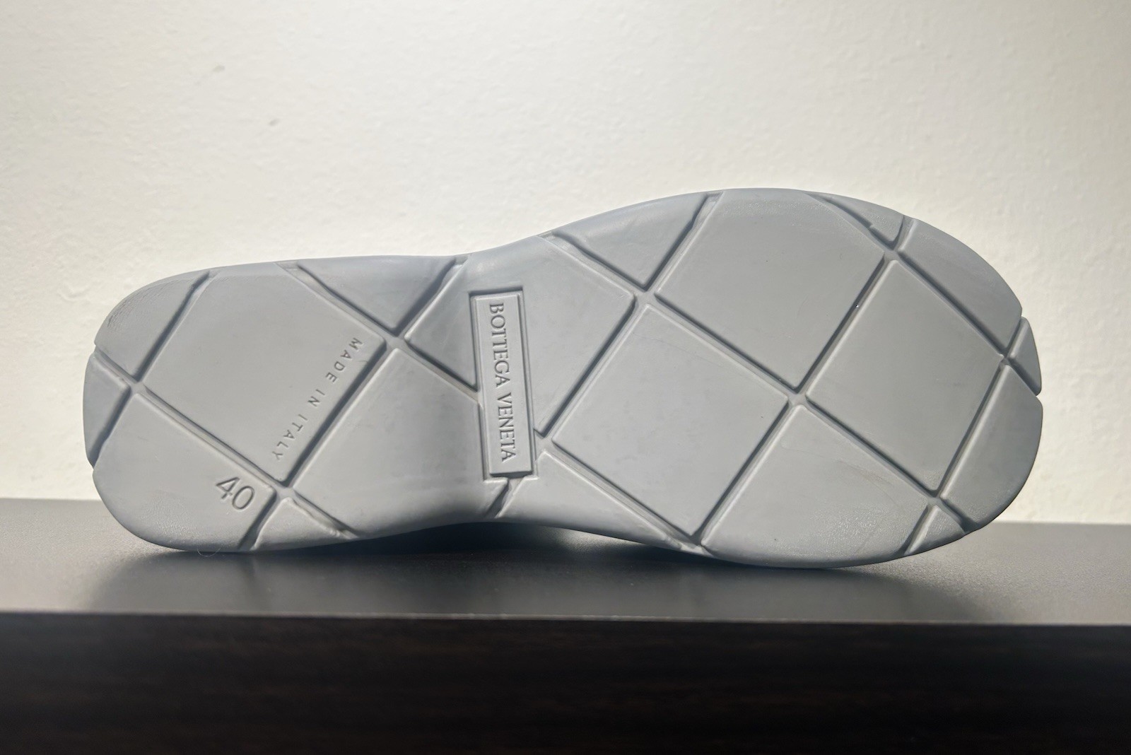 Bottega Veneta Puddle Boots – Grey – 40M