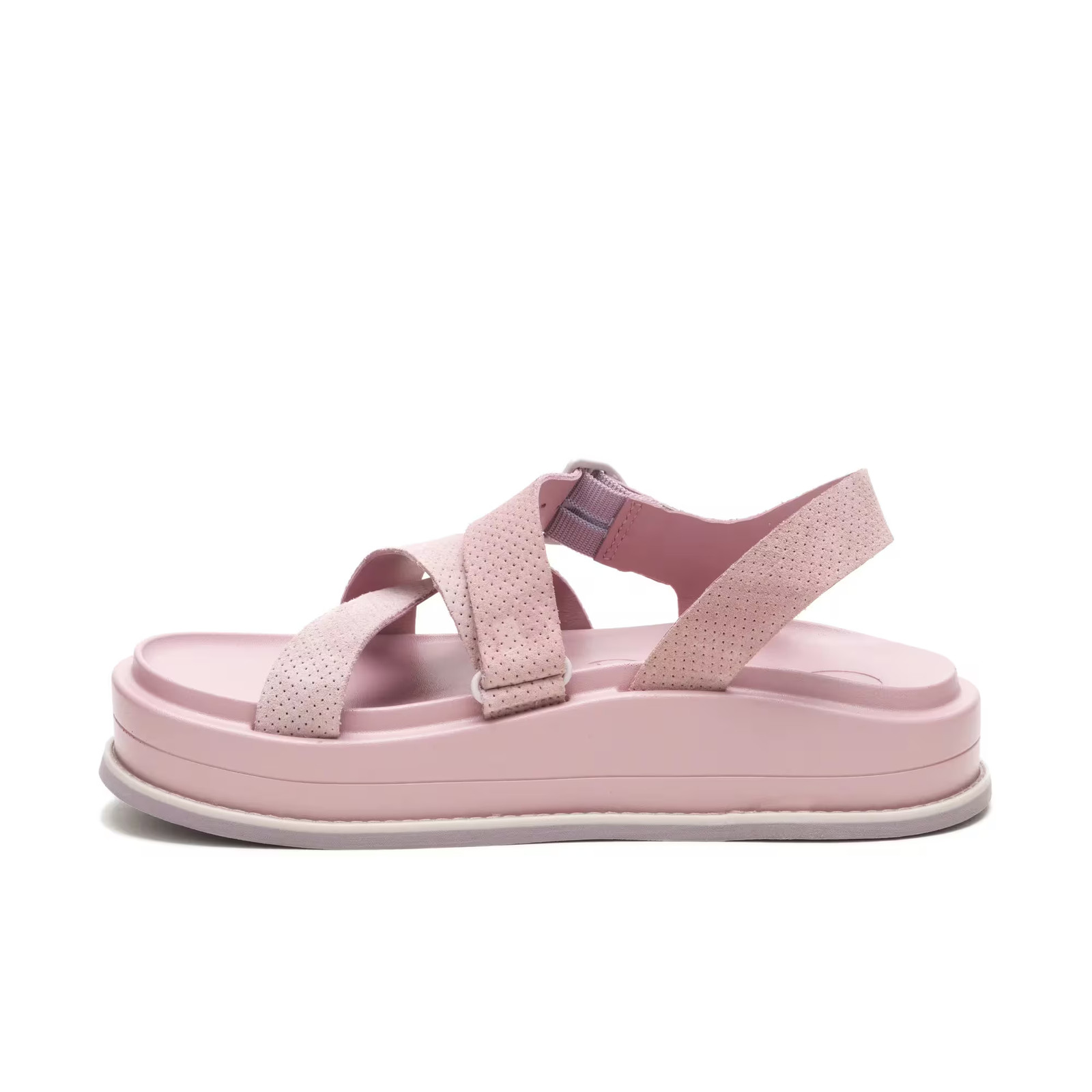 Chaco Women Townes Suede Midform Sandal Shoes
