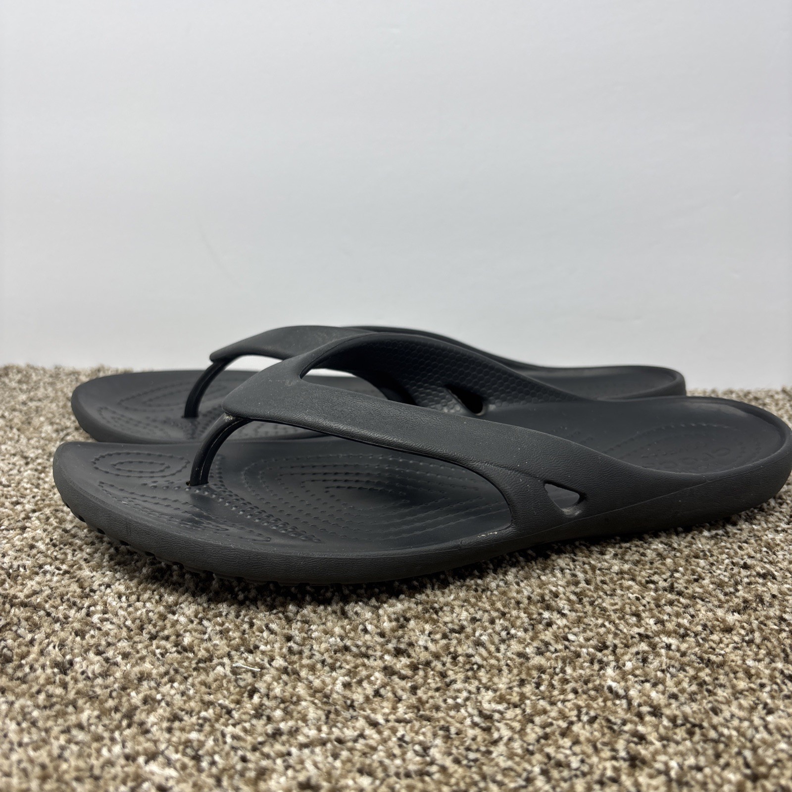 Crocs Kadee II Women’s Flip-Flops – Black, US 9