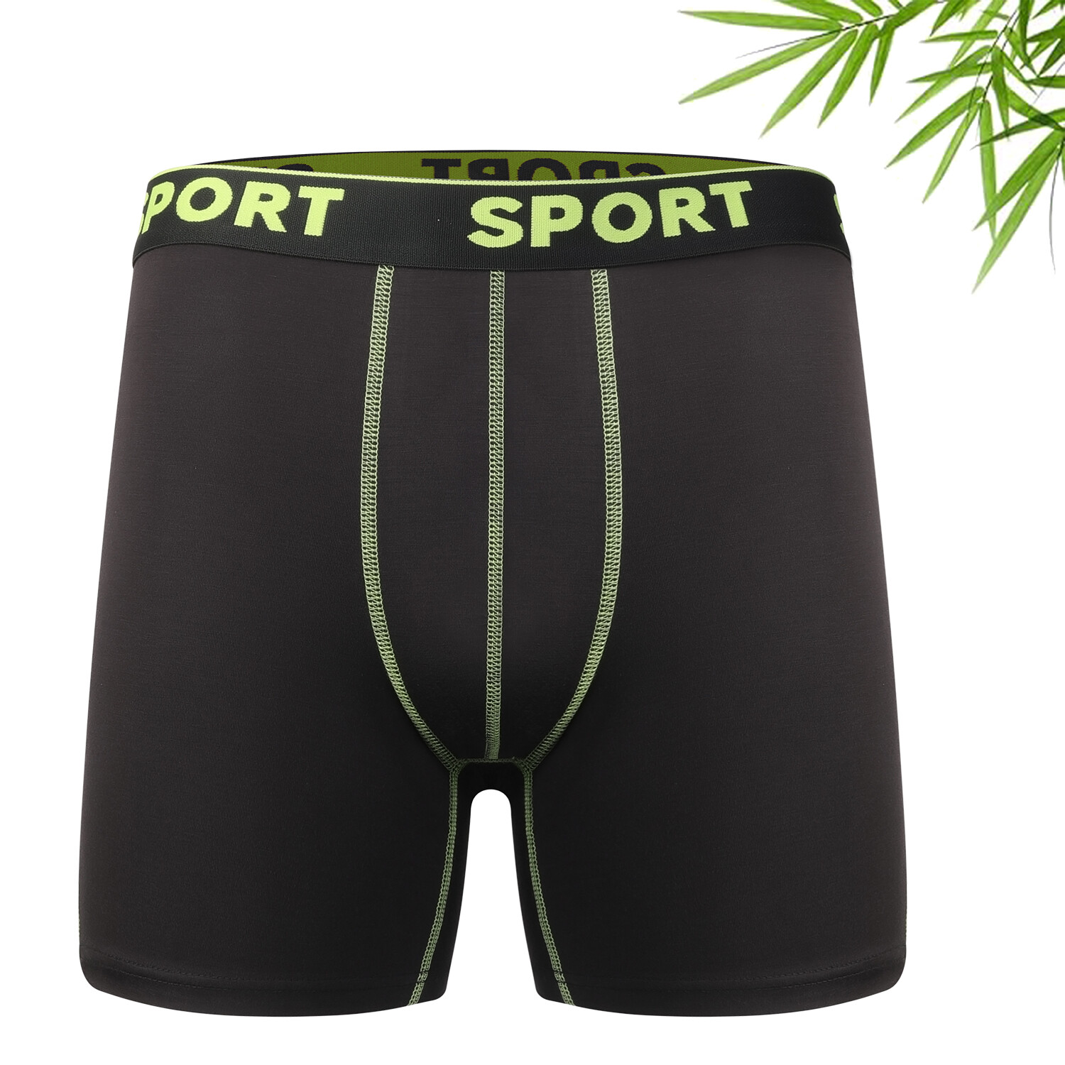 2-4 PCS Bamboo Fiber Boxer Briefs Breathable Underwear Better Softer Anti Chafe