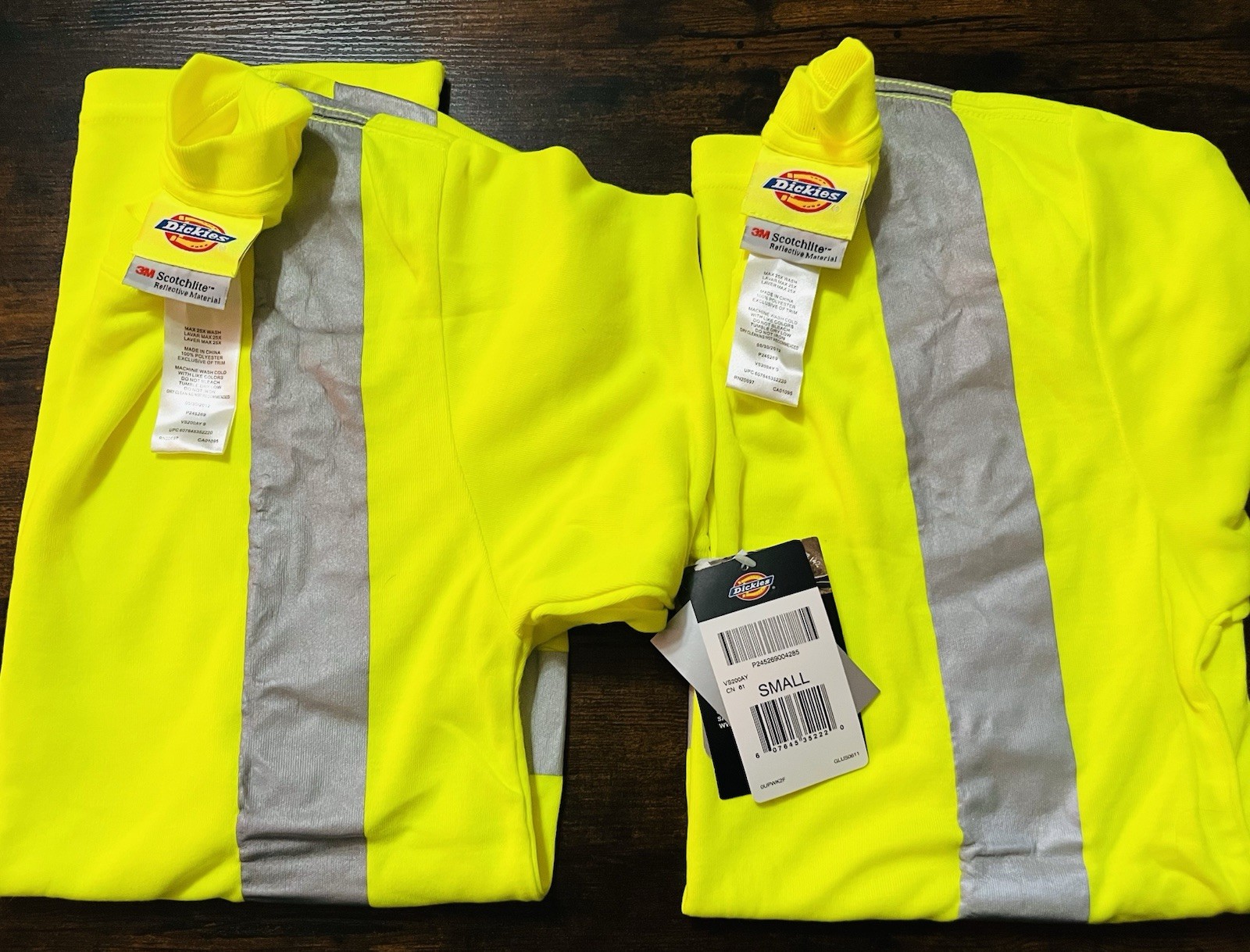 High Visibility T Shirt Lot Small Size Dickies