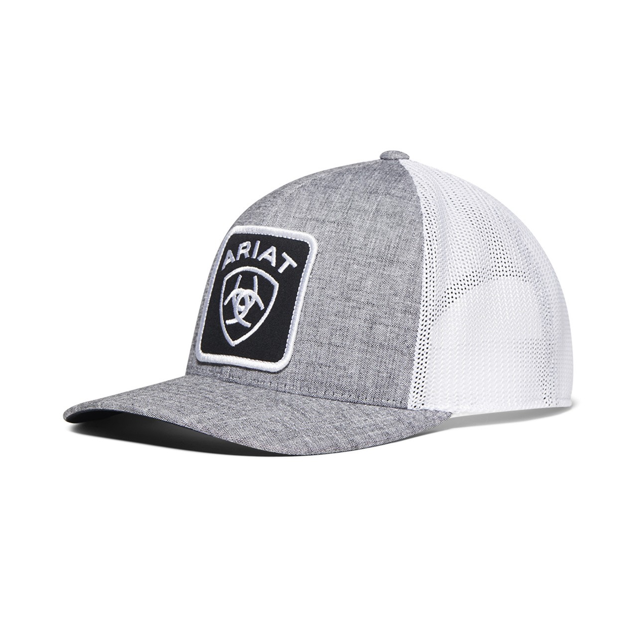 Ariat Men’s Heather Grey FlexFit 110 Trucker Cap A300014906