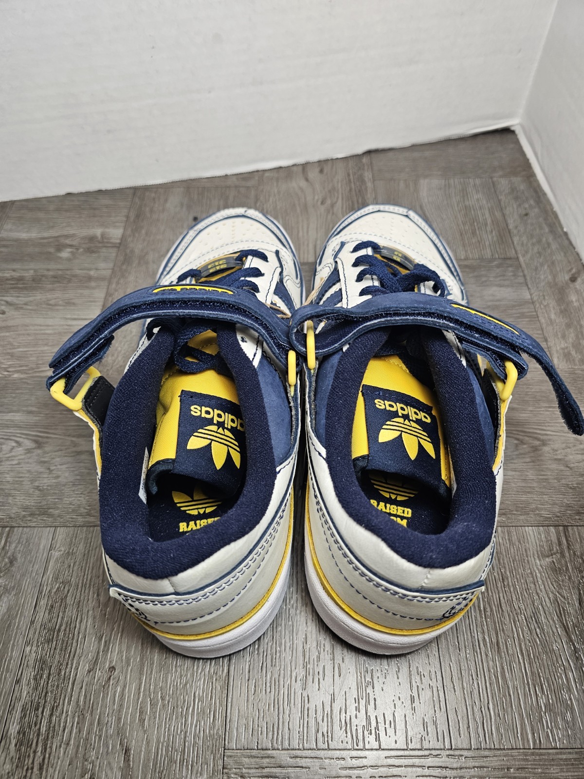 adidas Forum Low 313 Raised From Concrete White/Navy/Yellow APF79001 Sneaker