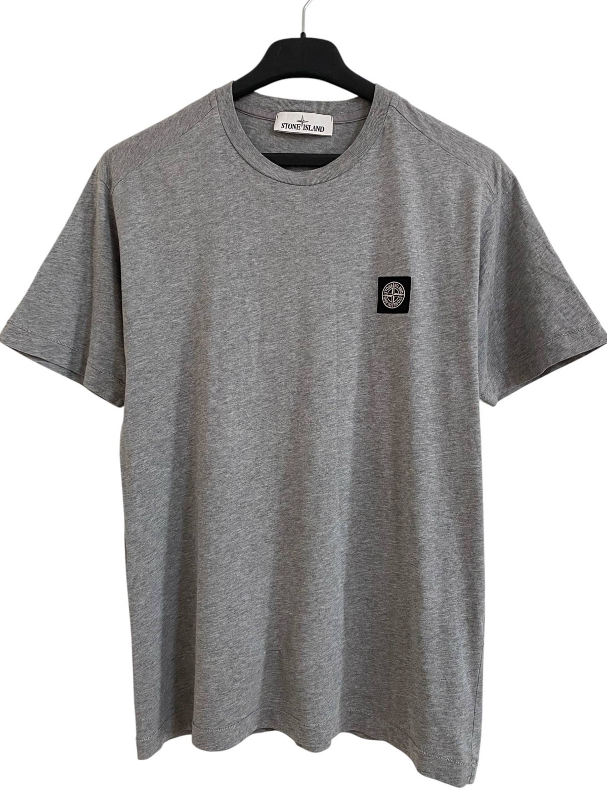 Stone Island Patch Program T-Shirt Men’s Color Grey Size – Medium