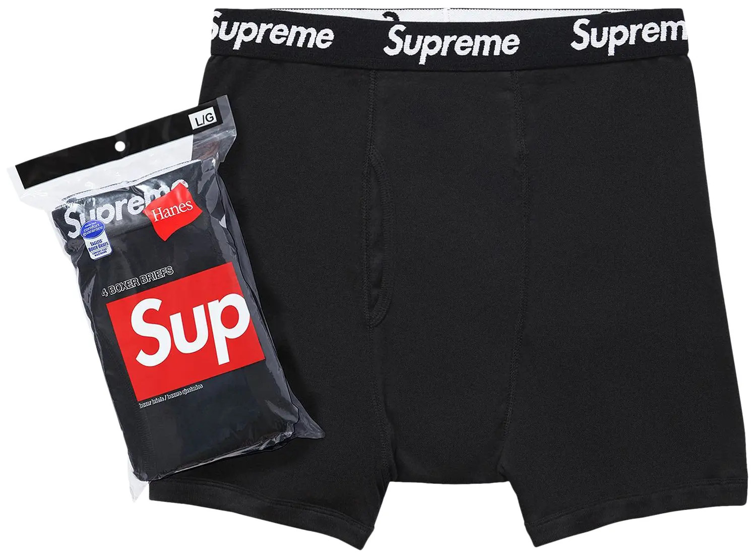 2PK Supreme Hanes Briefs 2PK (Brand New) (Same Day Shipping)