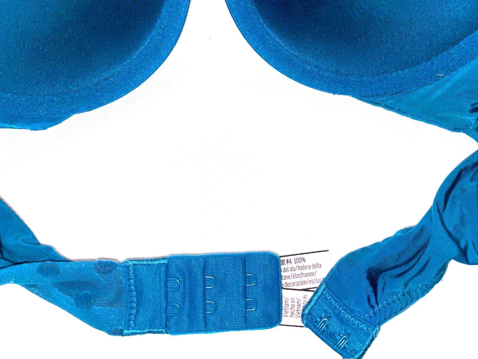 Victoria Secret 32B bra Uplift semi demi women’s Teal Blue