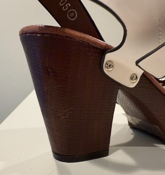 Nature Breeze White & Brown Sandals Sz 8 + *20% OFF if you buy 4 items I sell!*