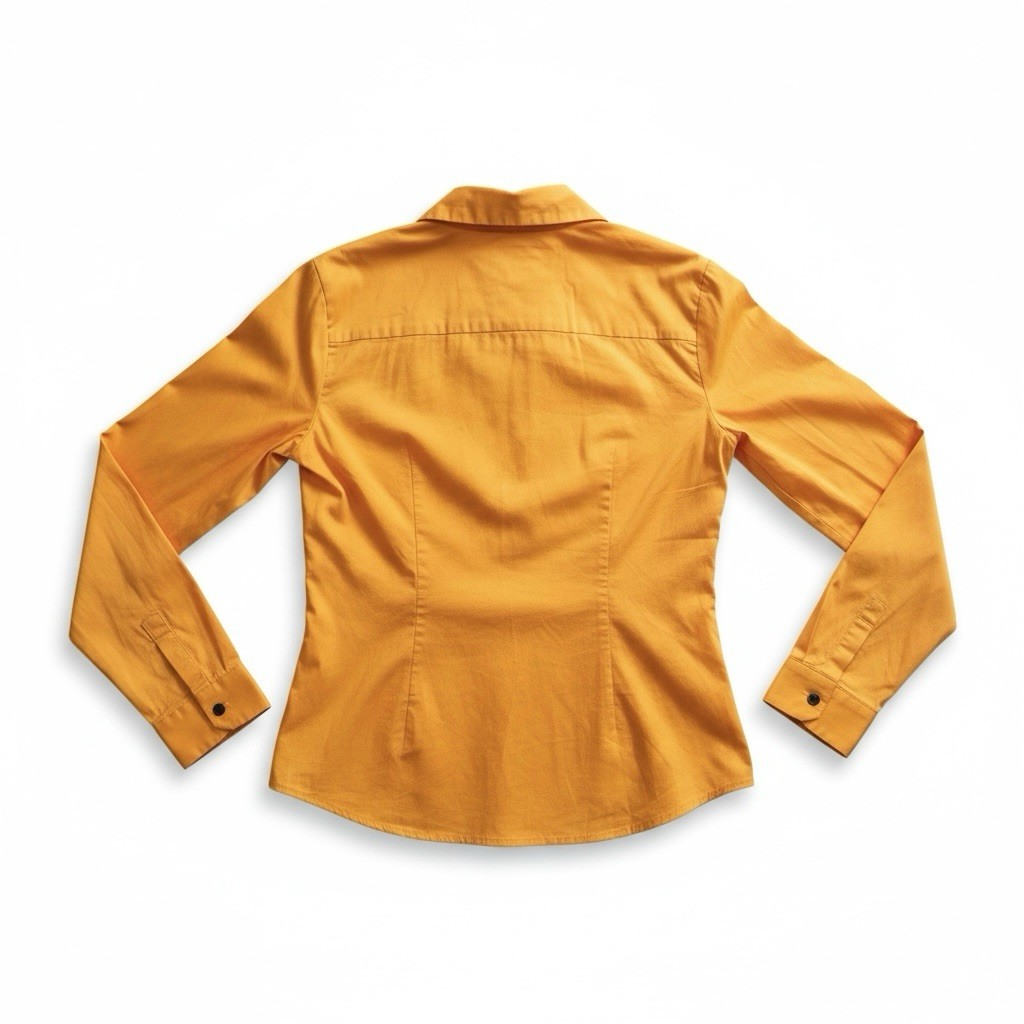 7th Avenue Design Studio snap-front Henley long sleeve popover blouse