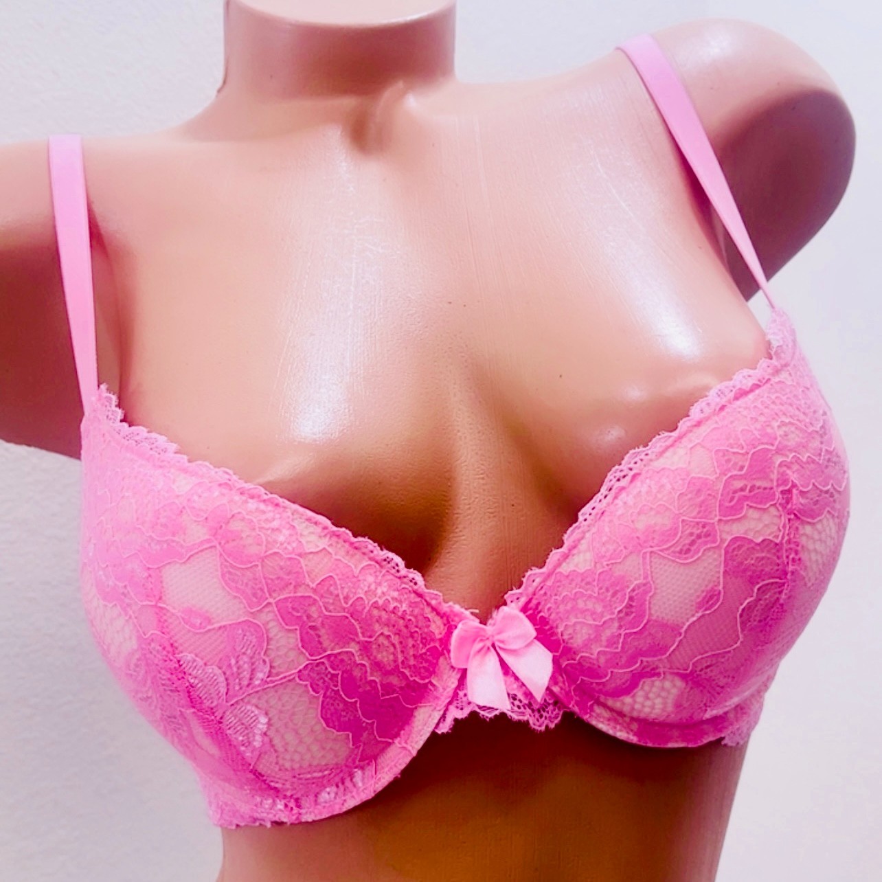 EXTREME DOUBLE PUSH UP Add 2 Cup Sizes Push-Up Bra Padded FREE RETURN 1,3 or 6pc
