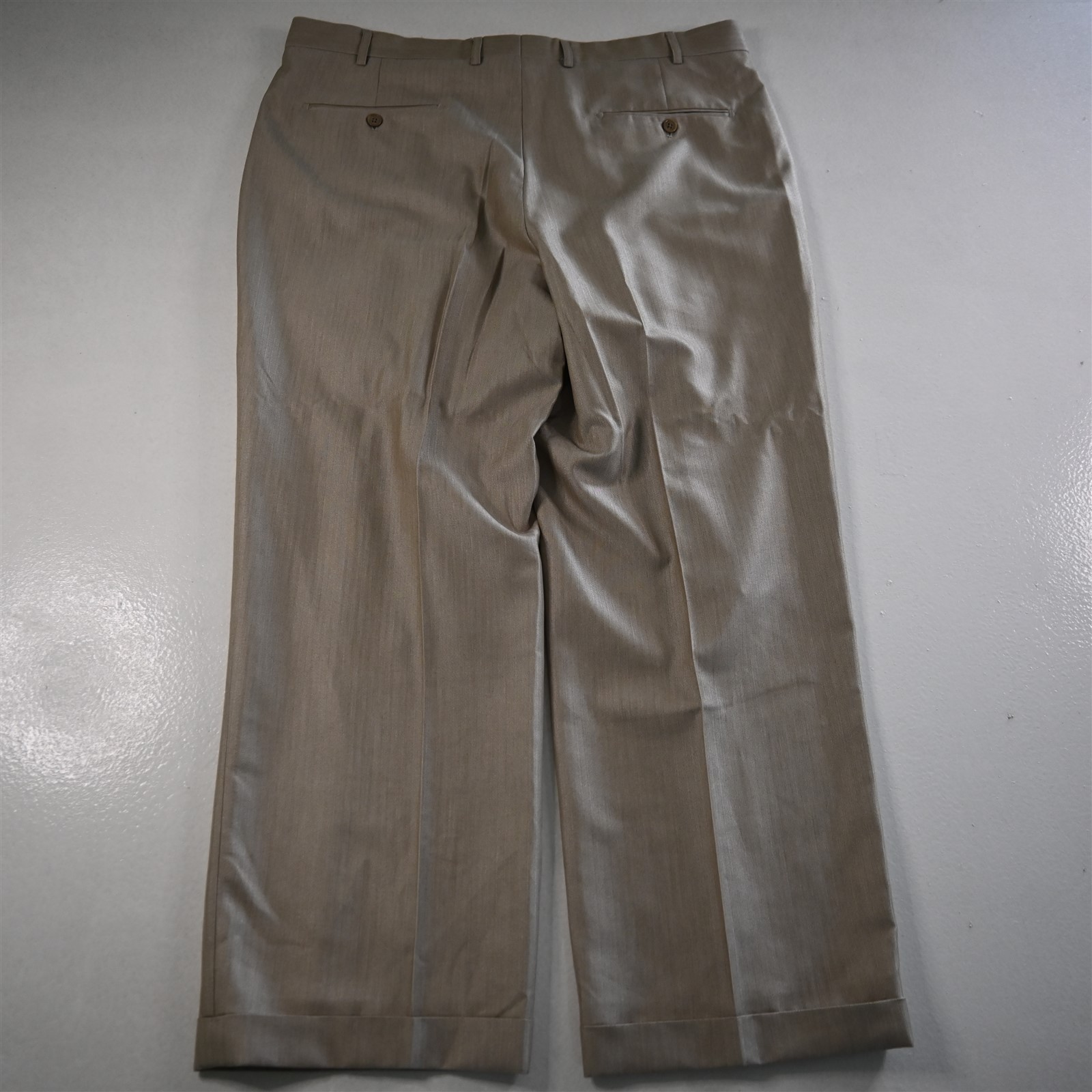Lineage 46L 38×30 Khaki Herringbone High Performance Mens Jacket Pants Suit