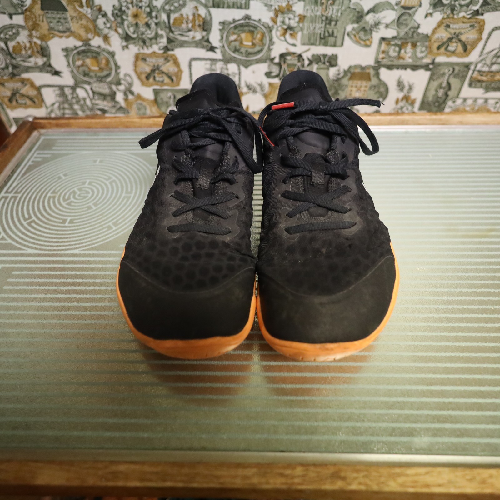 Vivobarefoot Stealth III Otillo Men’s Running Shoes Black Orange Size 44 (US 11)