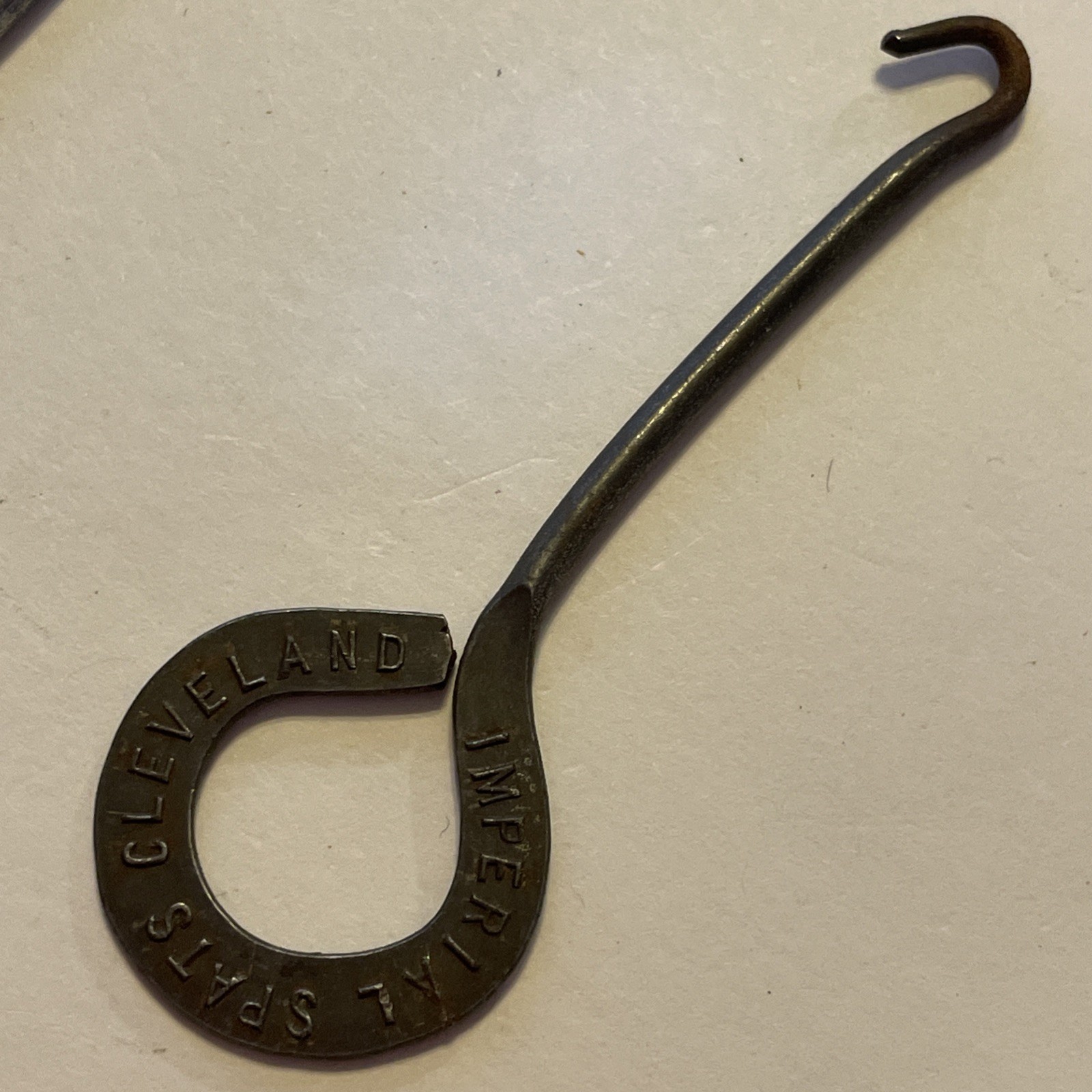 CLARK, WARNER, & IMPERIAL SPATS BUTTON HOOK LOT Shoe button hooks Antique Vtg.
