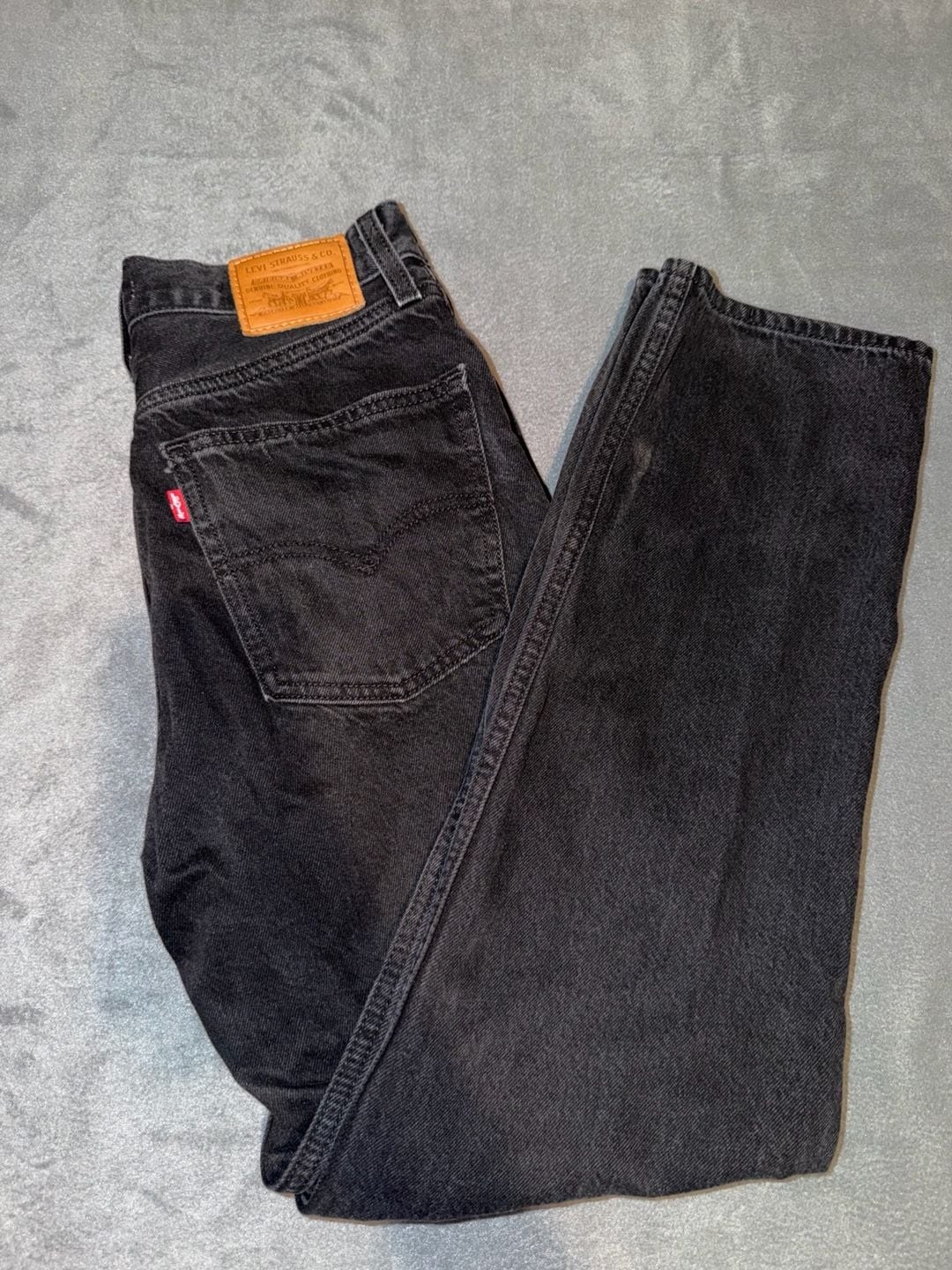 Levi’s Premium 721 High Slim Straight Black Jeans Size 28
