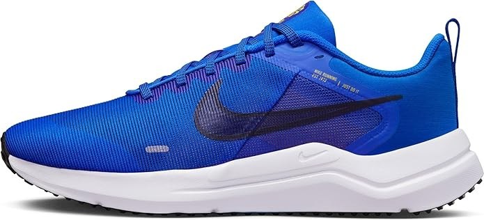 Nike Downshifter 12 Racer Blue White Men’s Running Shoes DD9293-402 Size 10.5