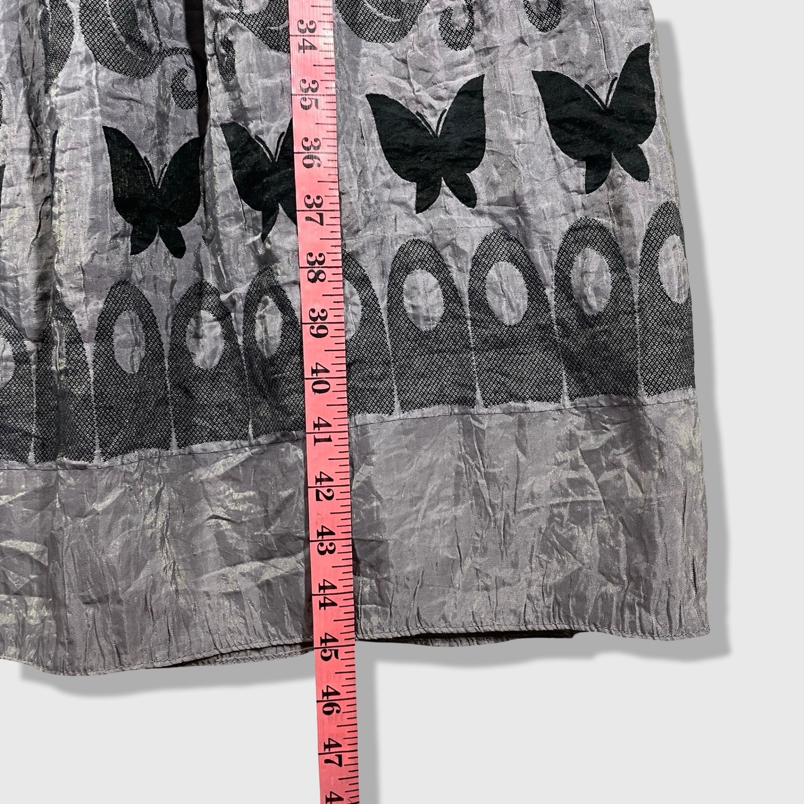 Lapis Tube Dress Womens OS Gray Y2K Whimsigoth Fairycore Butterfly Goth Boho