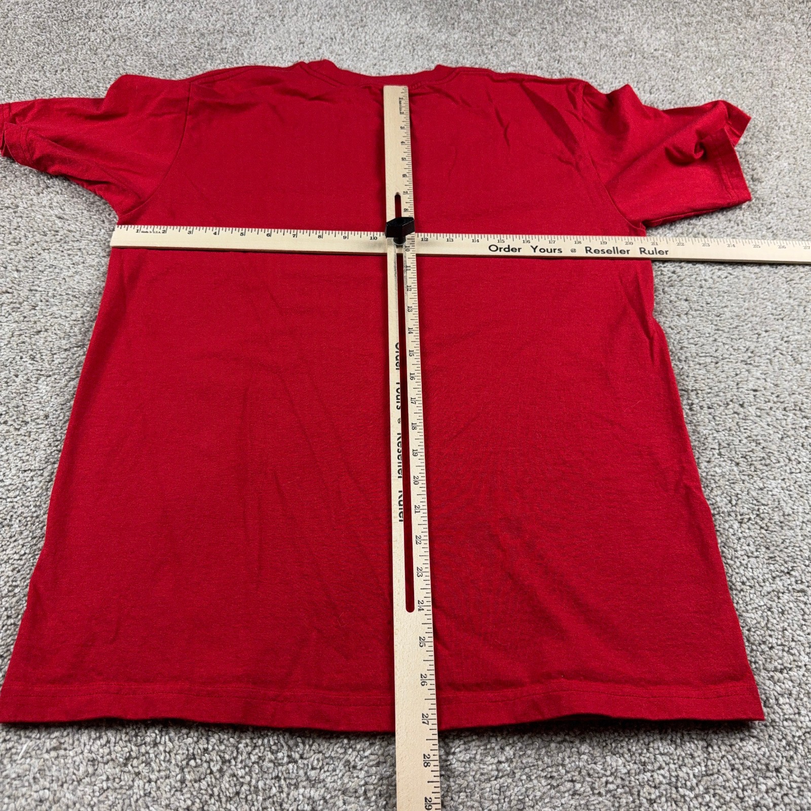 American GIant Shirt Mens Large Red American Made USA Flag Collection Tee Crew
