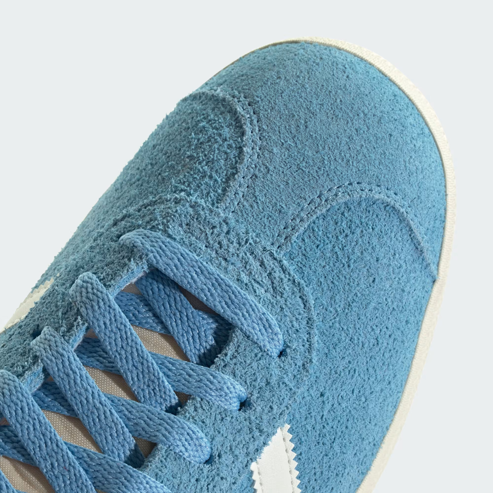 Adidas Gazelle Light Blue Off White Sneakers Shoes IF9653 45 1/3 46 2/3 US 11 12