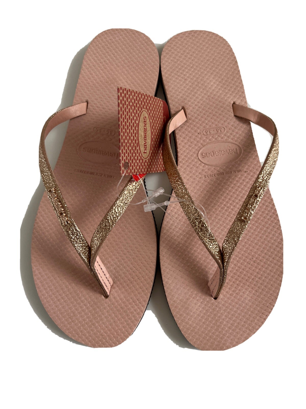 Havaianas flip flops, YOU Shine CF, Ballet Rose, Size US W 6.