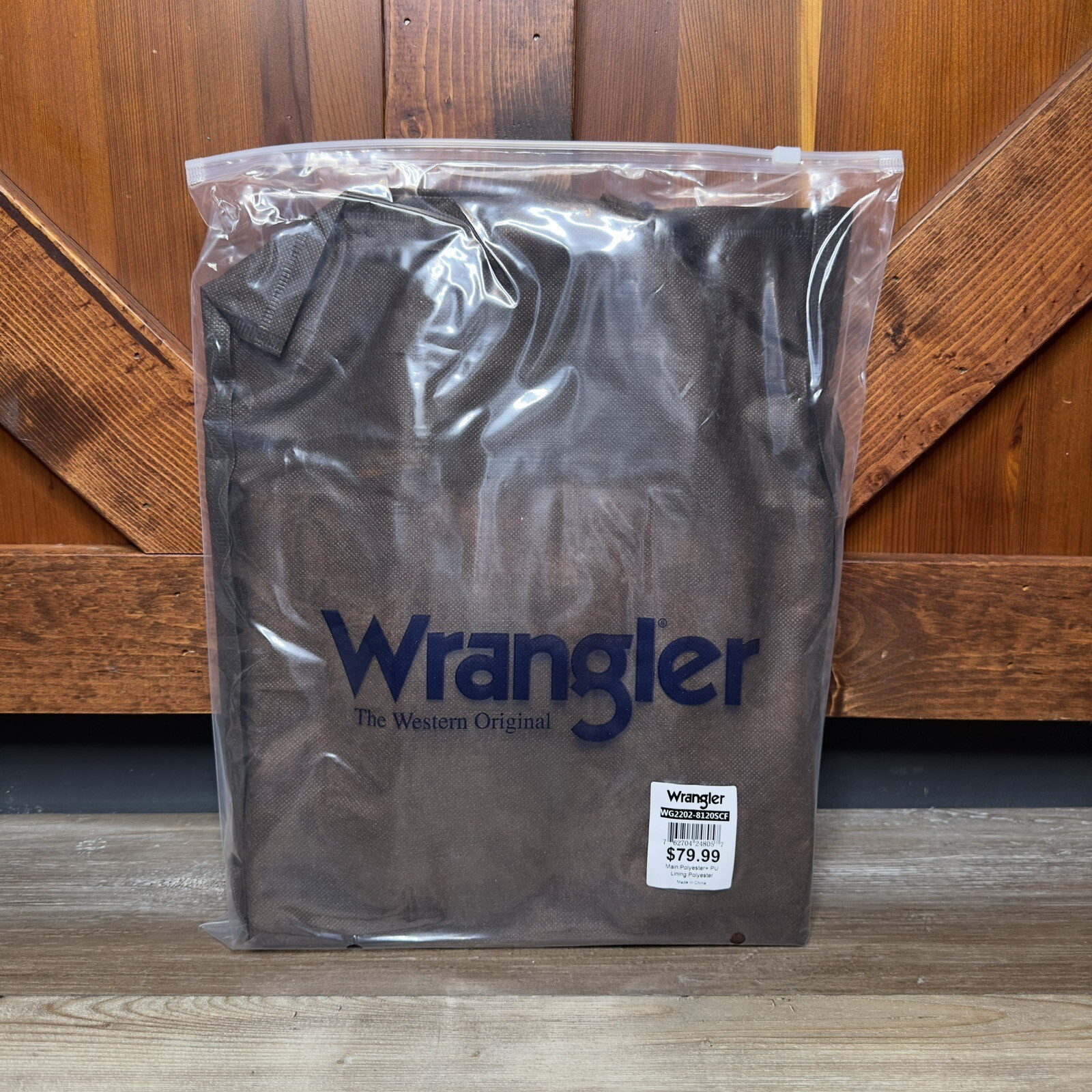 Wrangler Tote Crossbody Aztec Purse Coffee Brown Southwestern Bag NWT