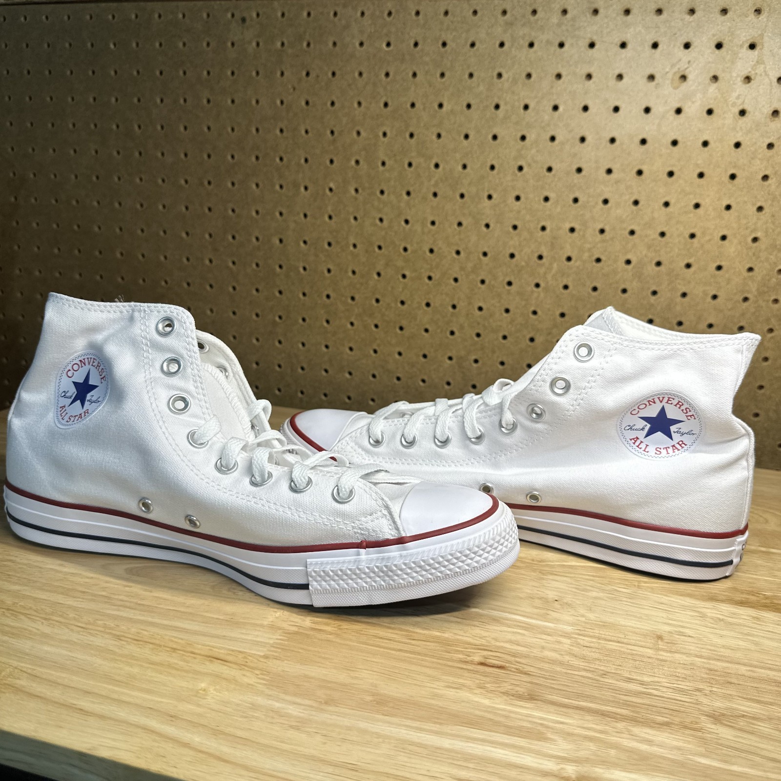 CONVERSE CHUCK TAYLOR ALL STAR HI OPTICAL WHITE W7650