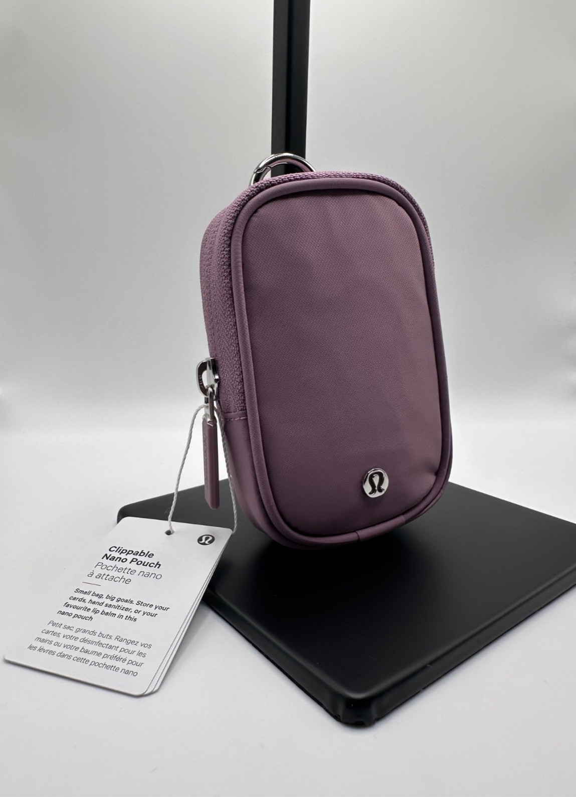 Lululemon Clippable Nano Pouch (Lavender Lux) ***SOLD OUT – 0060