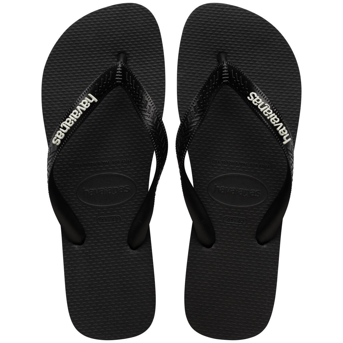 Havaianas Logo Filete Black White Black Sandal Men EU sizes 39/40-45/46 NEW