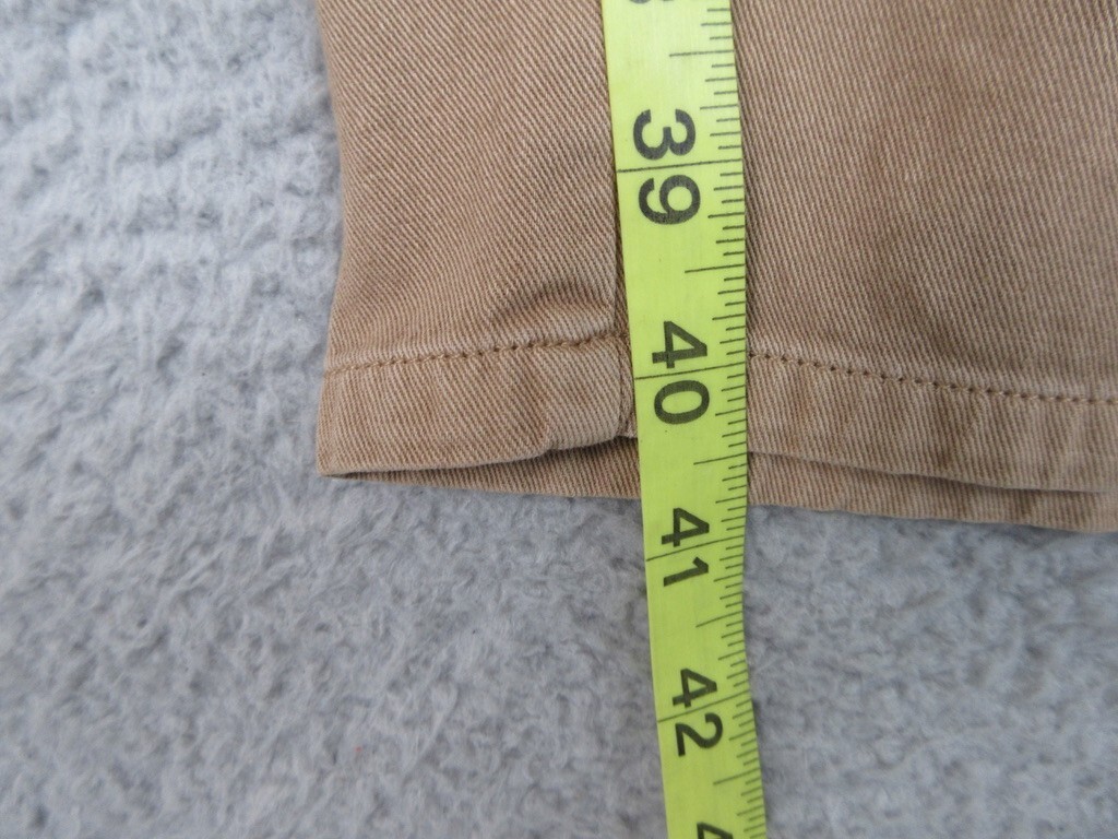 Blank NYC Pants Womens L Tan Paperbag Waist Rope Belt Coastal Beachy Boho Casual