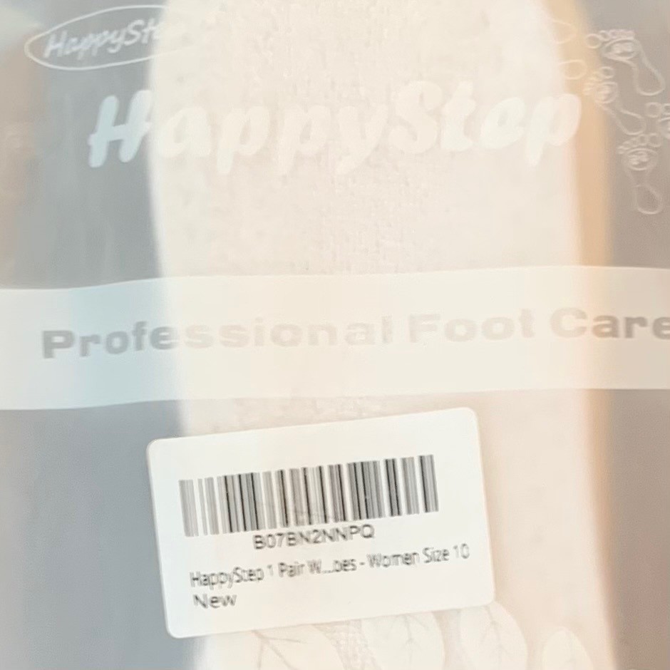 HappyStep Professional Foot Care Shoe Insoles Women Size 10 White B07BN2NNPQ New