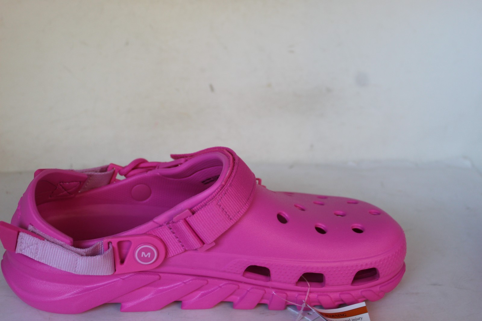 Crocs Unisex Duet 2 Max Post Malone Electric Pink Croslite Clog Size M(10) W(12)