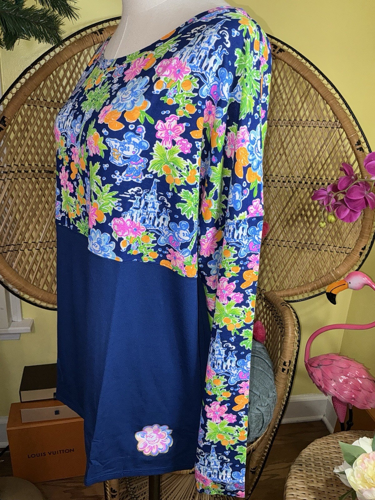 Lilly Pulitzer NWT Finn Top Lilly Loves Disney Size L,XL