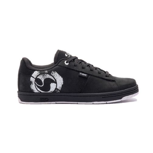 DVS F0000337001 – Men’s Revival 3.0 (Medium) Black/White Leather & Nubuck Skate